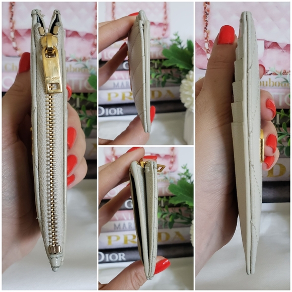 Authentic Pre-owned Yves Saint Laurent Cassandre Fragments Card Case - Picture 6 of 12